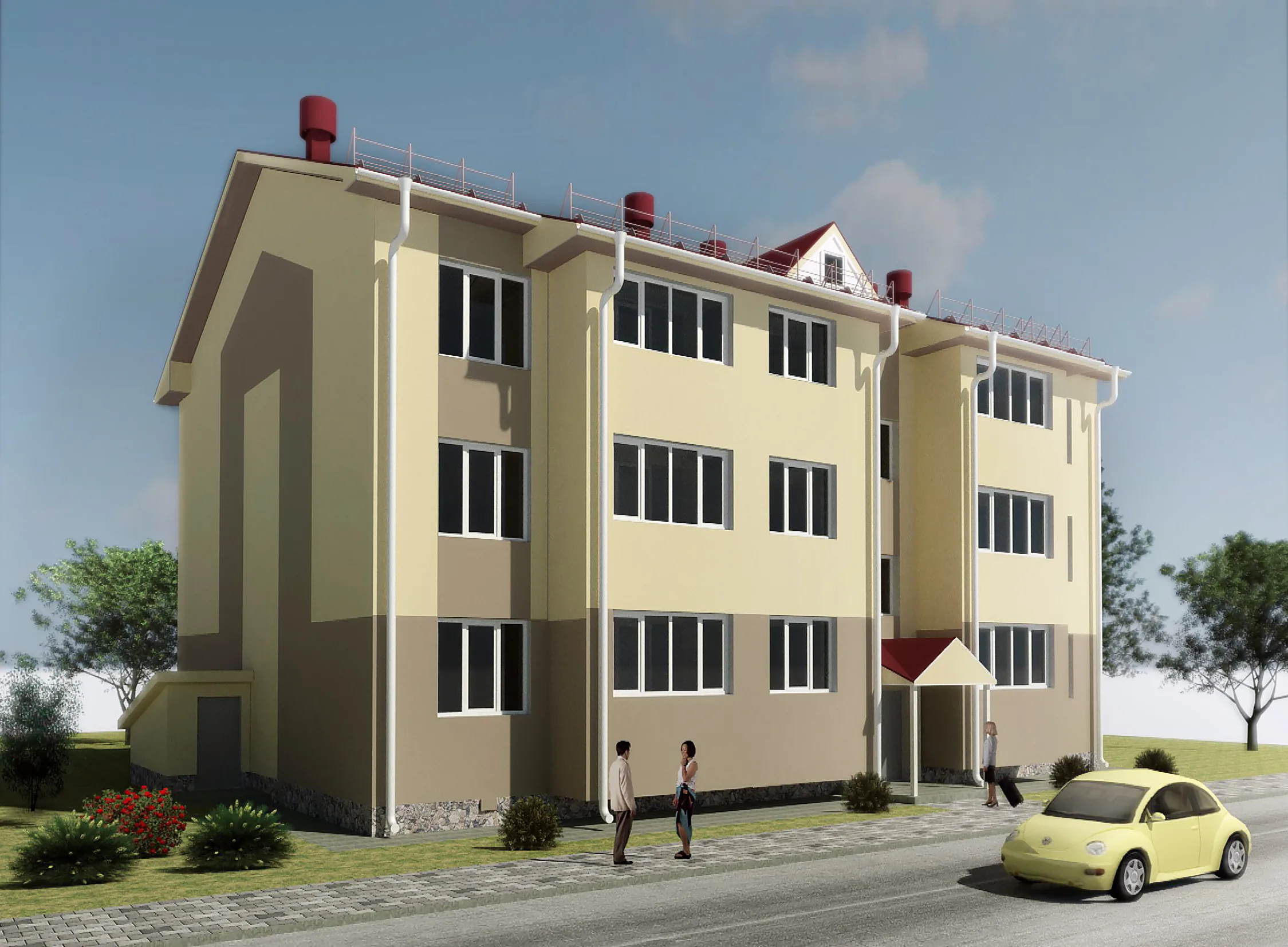 ЖК по адресу г. Южно-Сахалинск, ул им Б.П.Полевого, строение 6-20