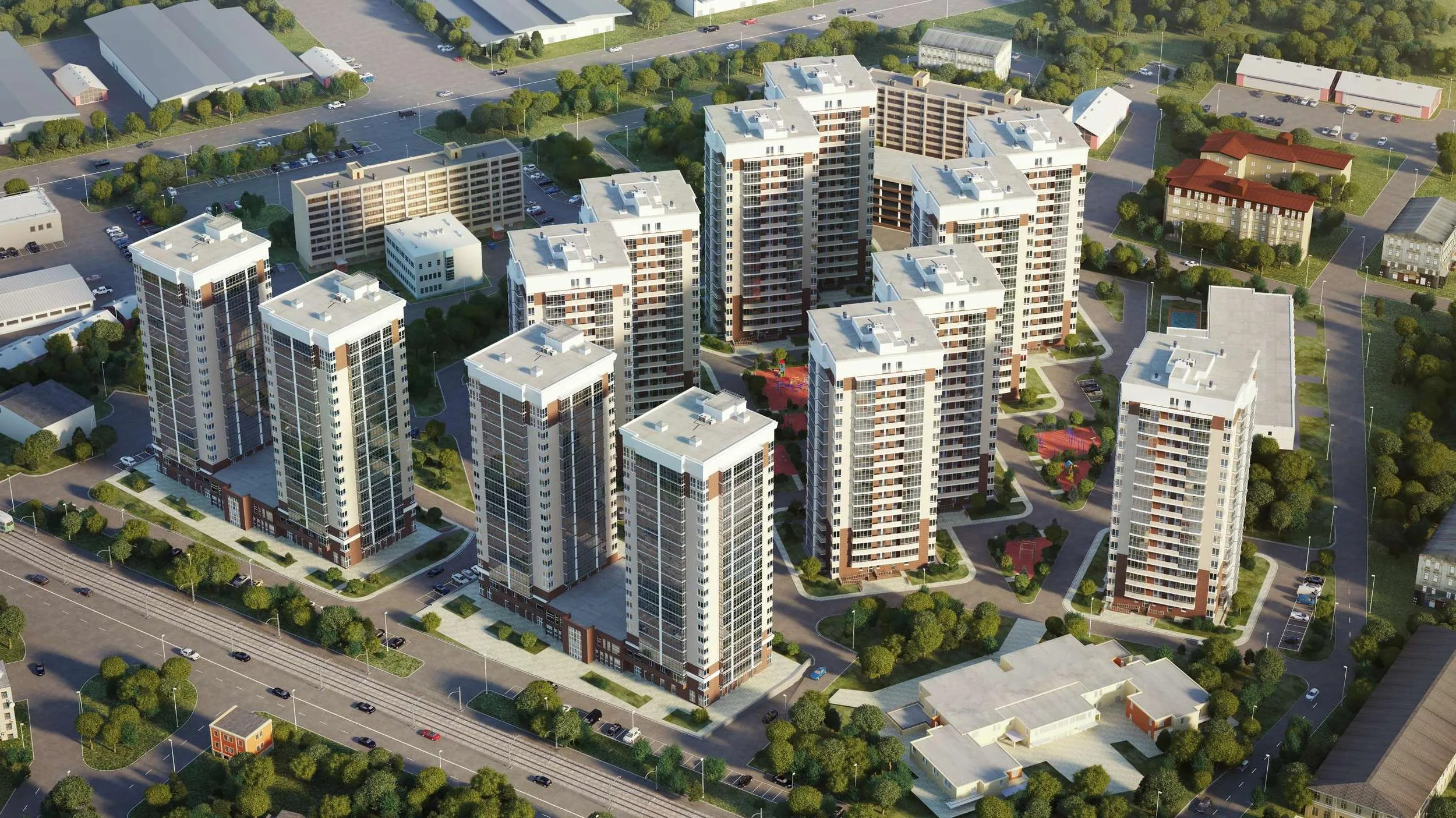 ЖК по адресу г. Волгоград, улица Ангарская, д. 5