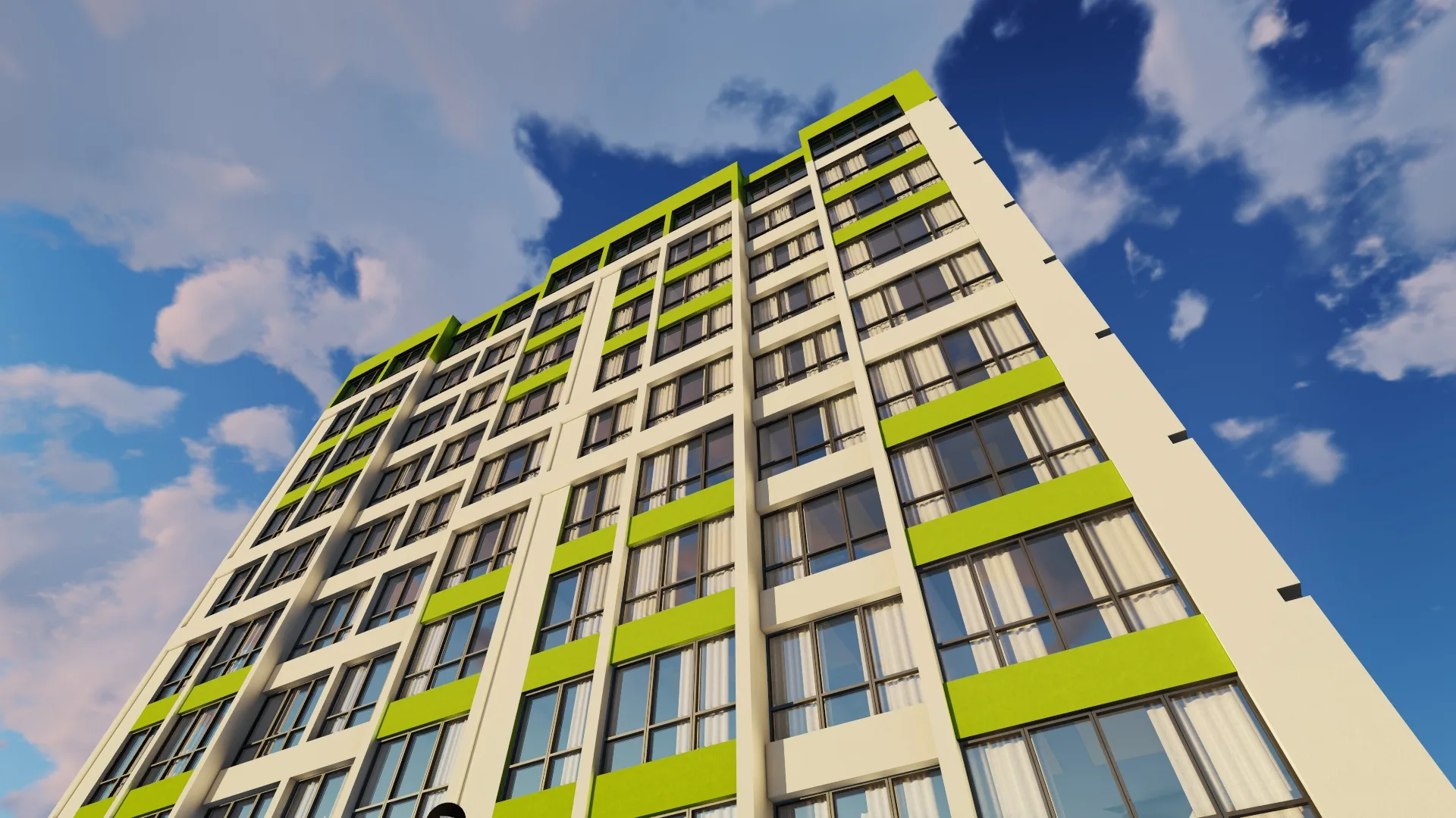 ЖК по адресу г. Барнаул, район Центральный, Песчаная, д. 190