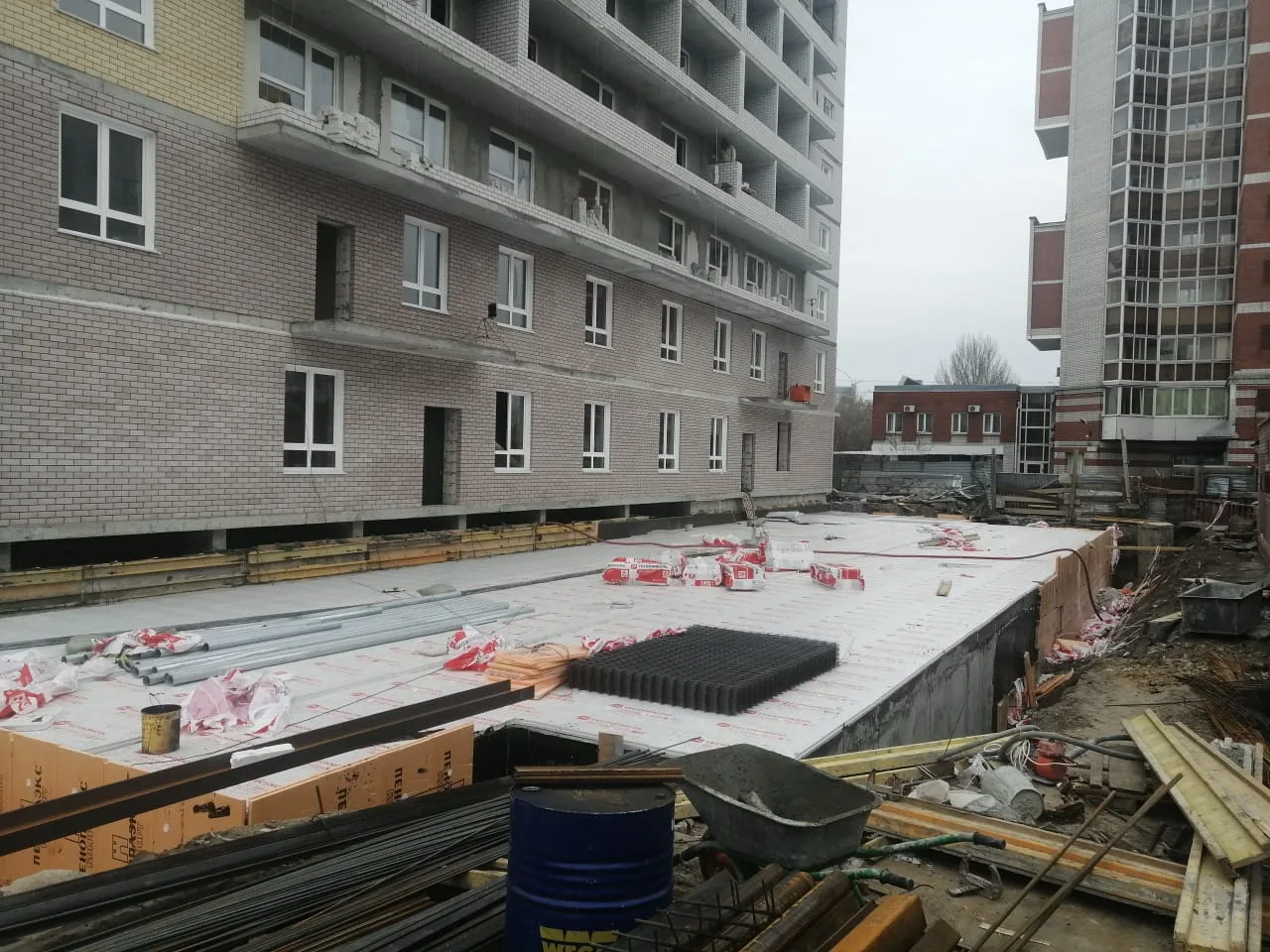 ЖК по адресу г. Барнаул, район Железнодорожный, Проспект Ленина, д. 123, блок-секция 1,2
