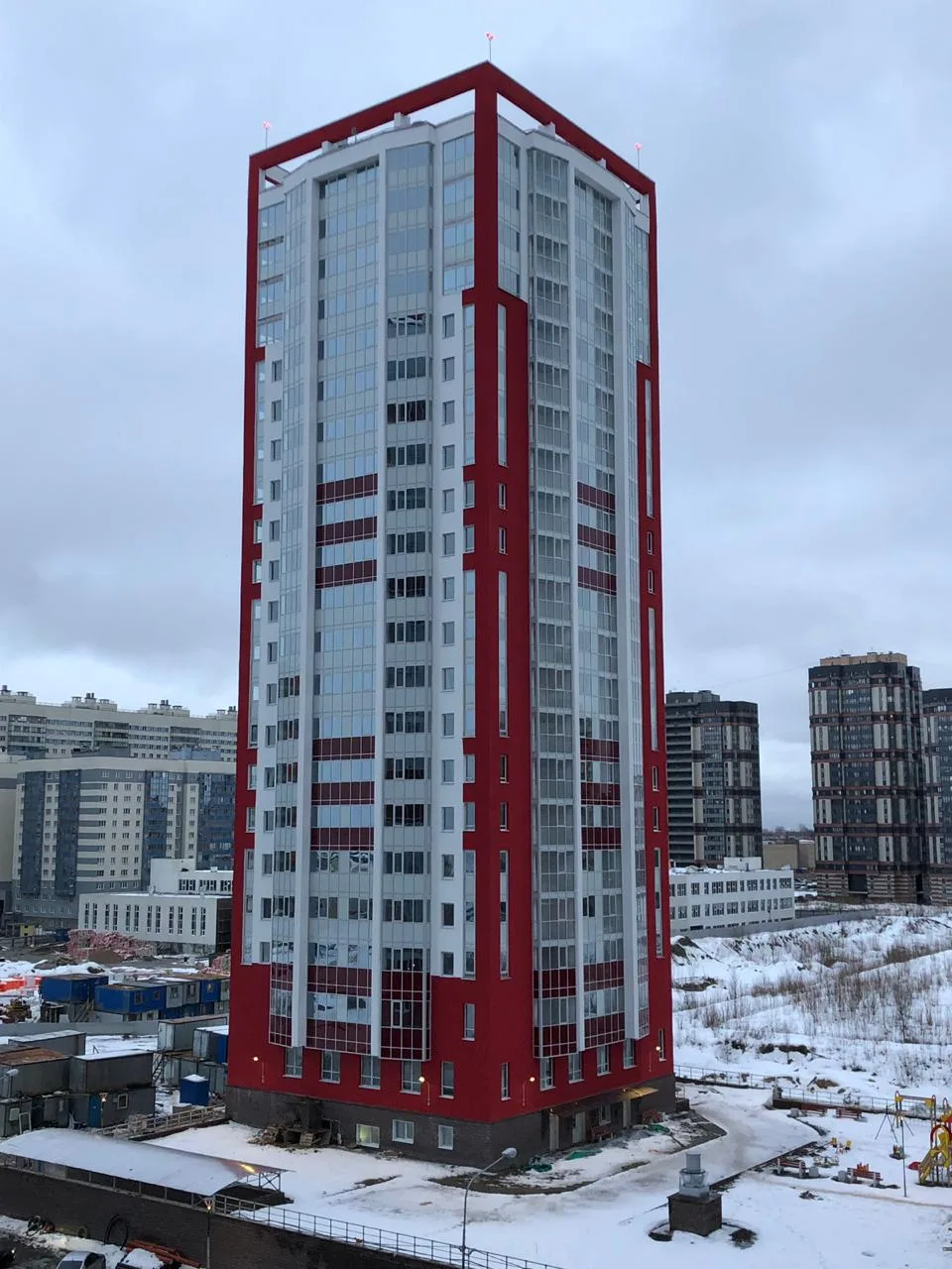 ЖК по адресу г. Санкт-Петербург, район Красносельский, проспект Ленинский, д. 66, строение 1