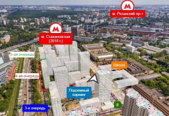 ЖК по адресу г. Москва, пр-кт Рязанский, корпус 10