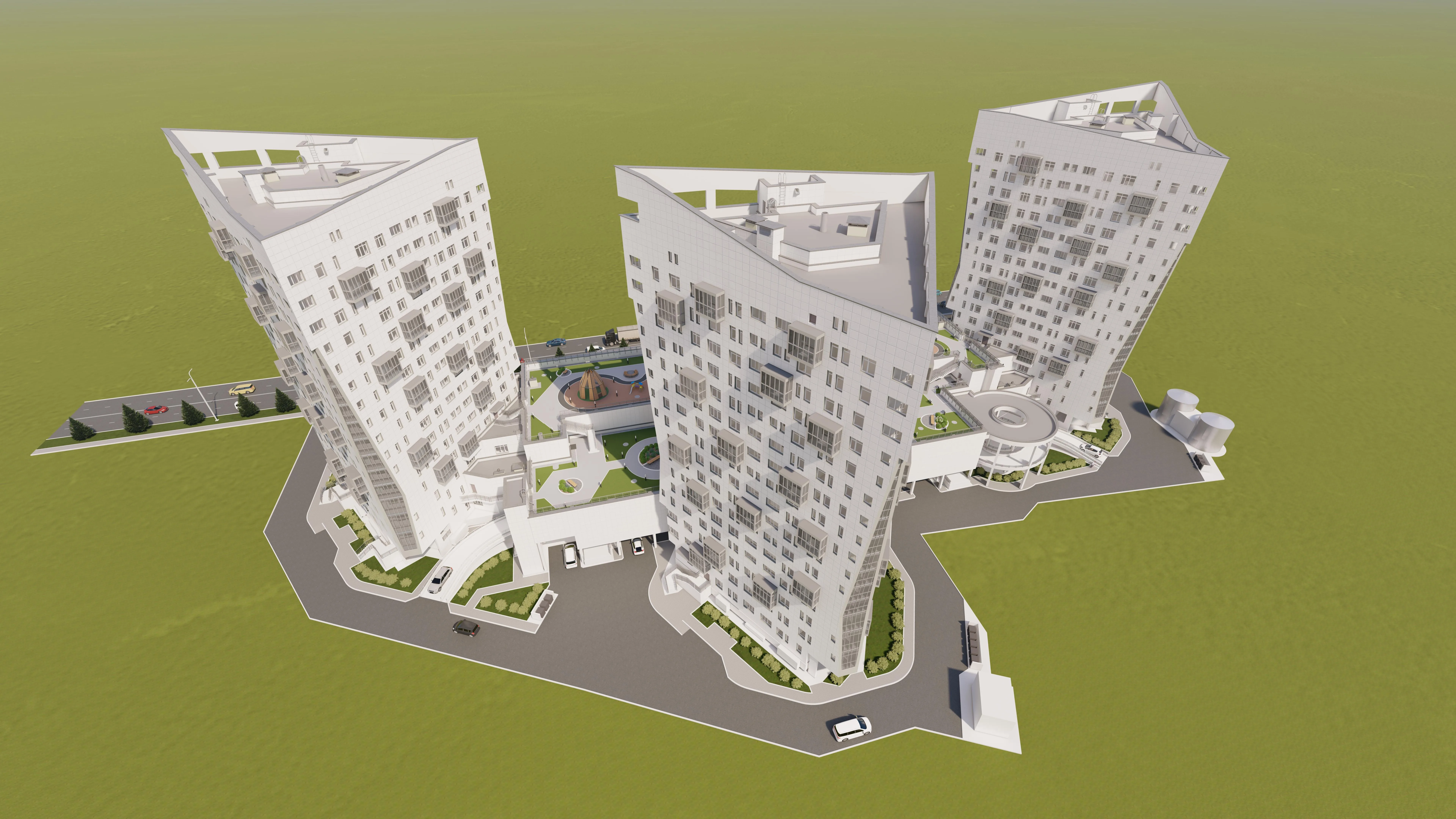 ЖК по адресу г. Якутск, тракт Вилюйский 3 км, д. 3