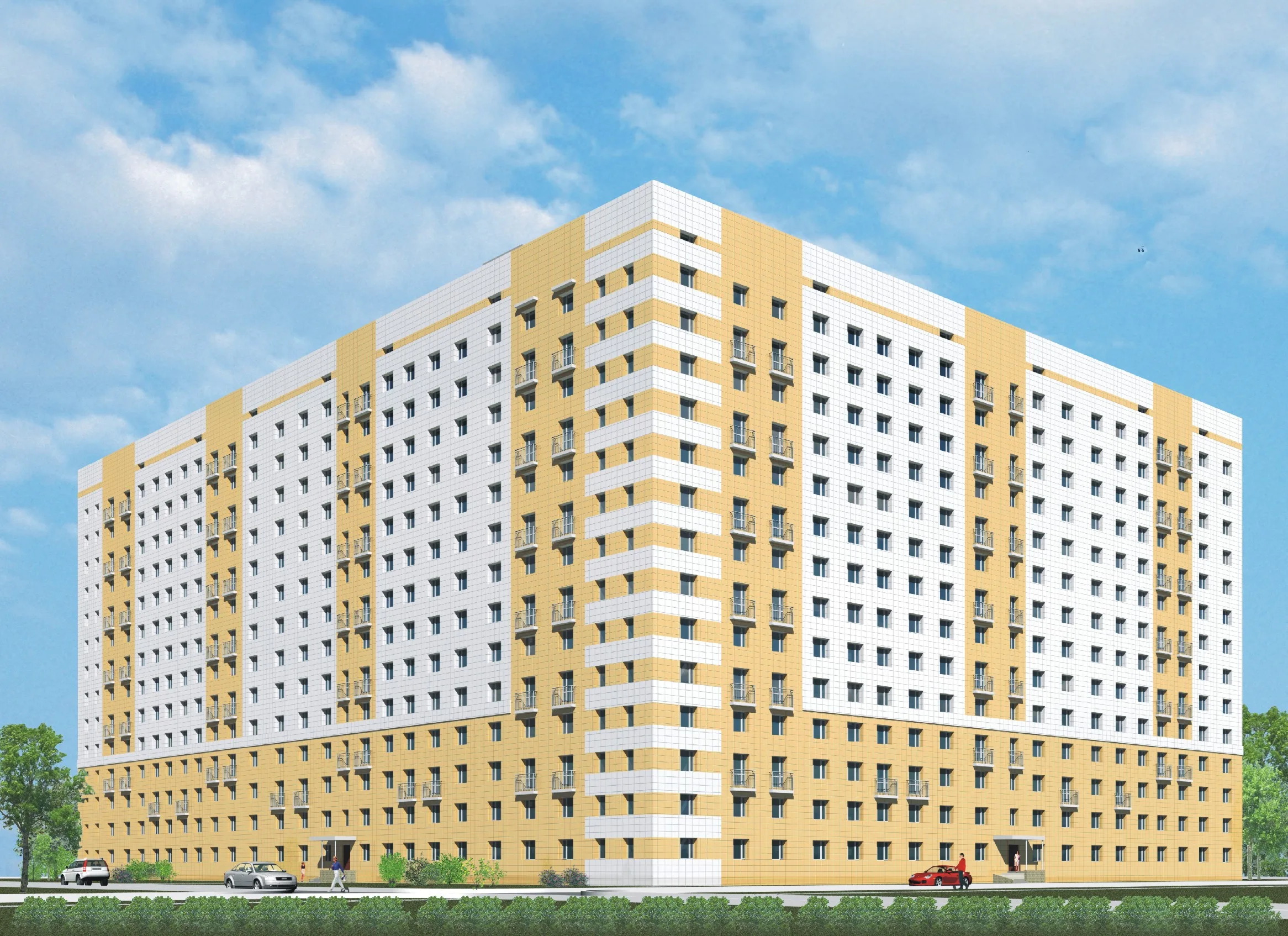 ЖК по адресу Тамбов, проезд Запрудный, д. 10