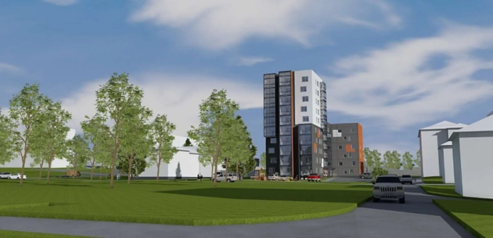 ЖК «Многоэтажный Жилой Дом В Районе Ул Машезерская»