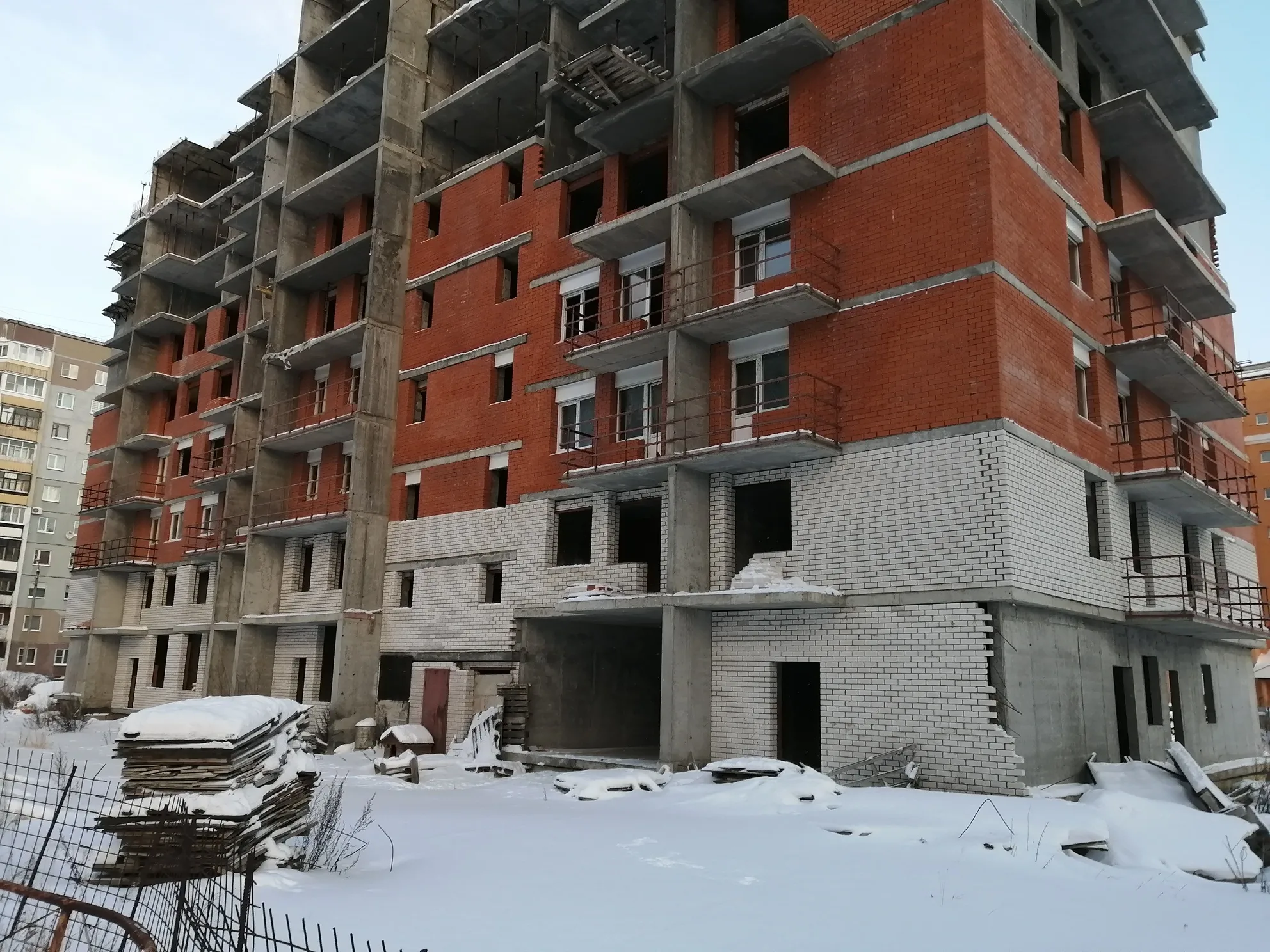 ЖК по адресу г. Архангельск, ул Терехина, д. 6, корпус 4
