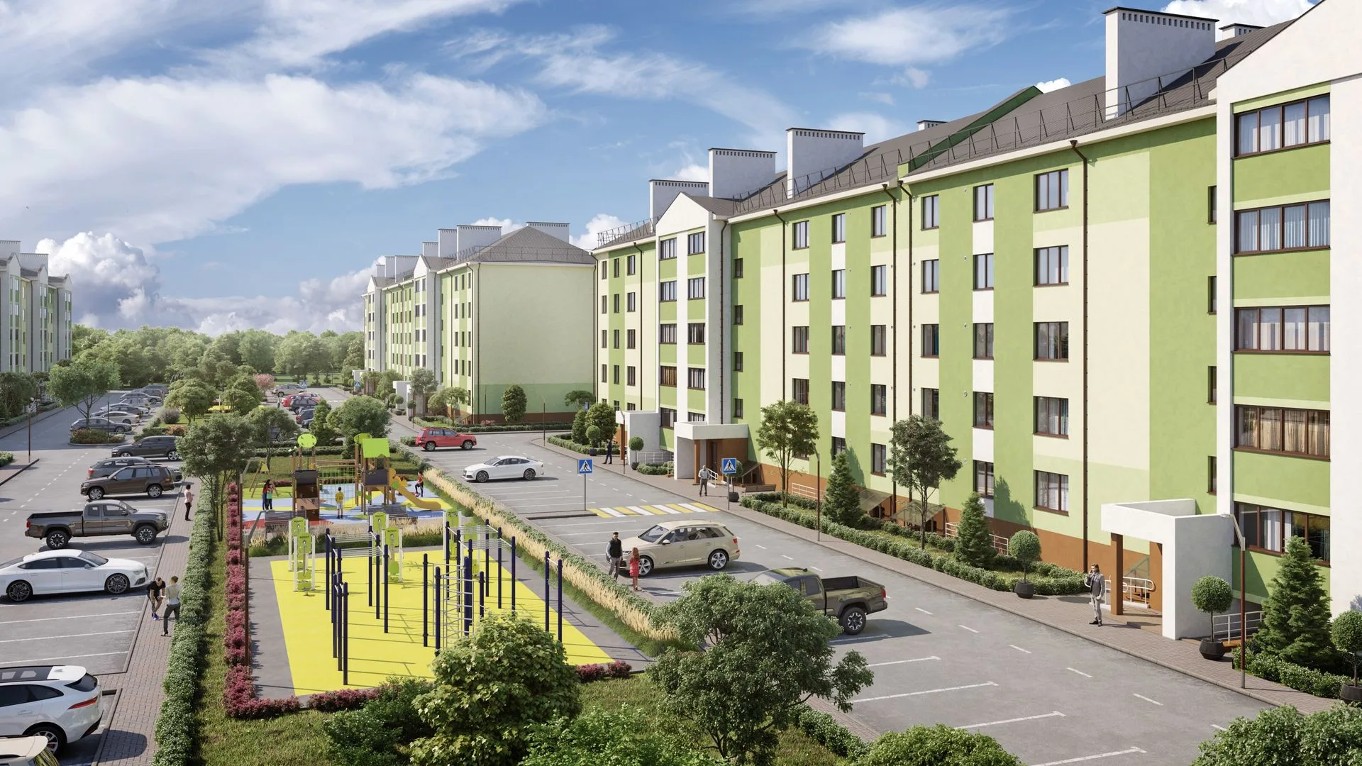 ЖК по адресу Рыбное, улица Березовая, д. 4