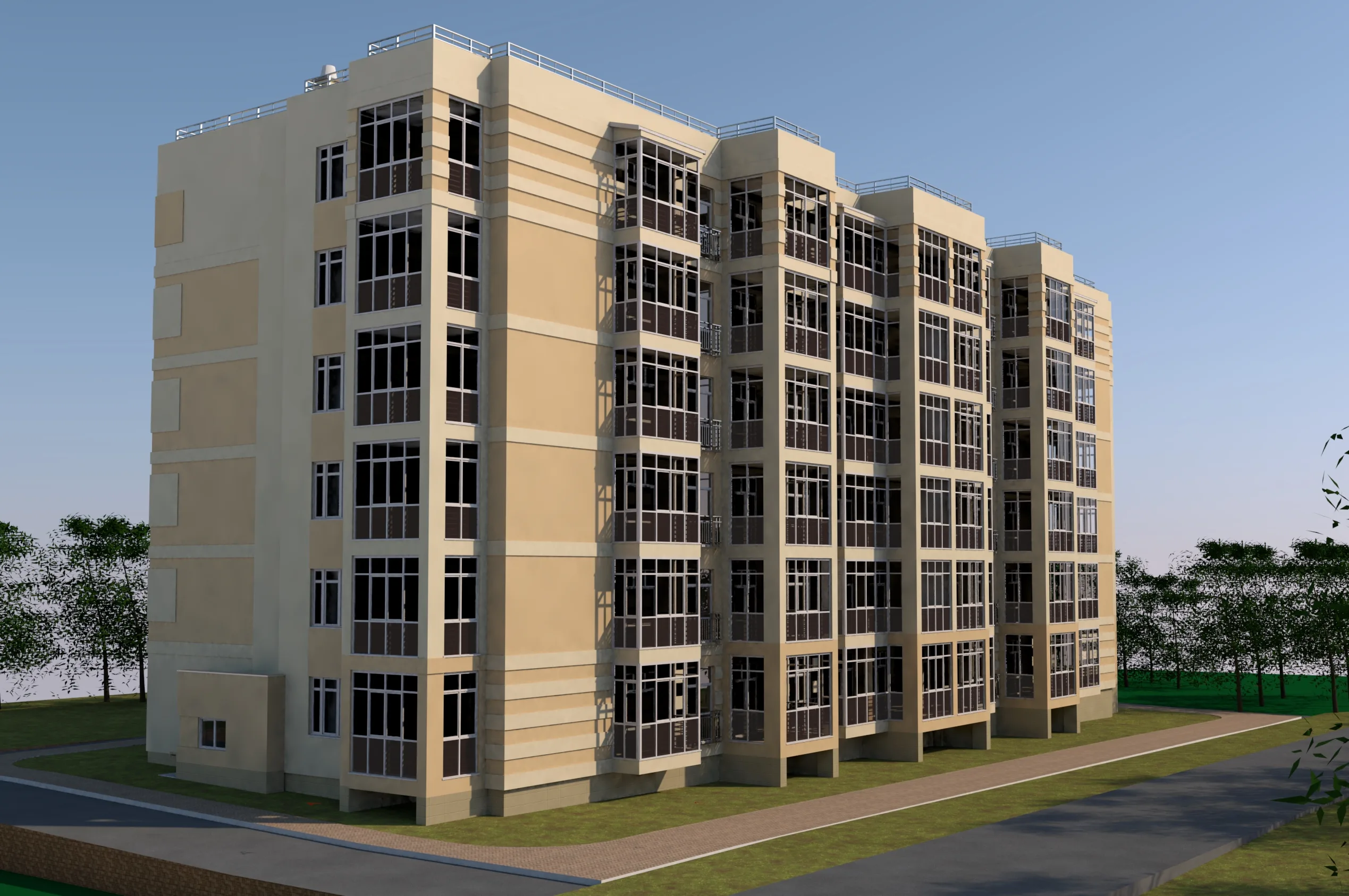 ЖК по адресу г. Саранск, район Ленинский