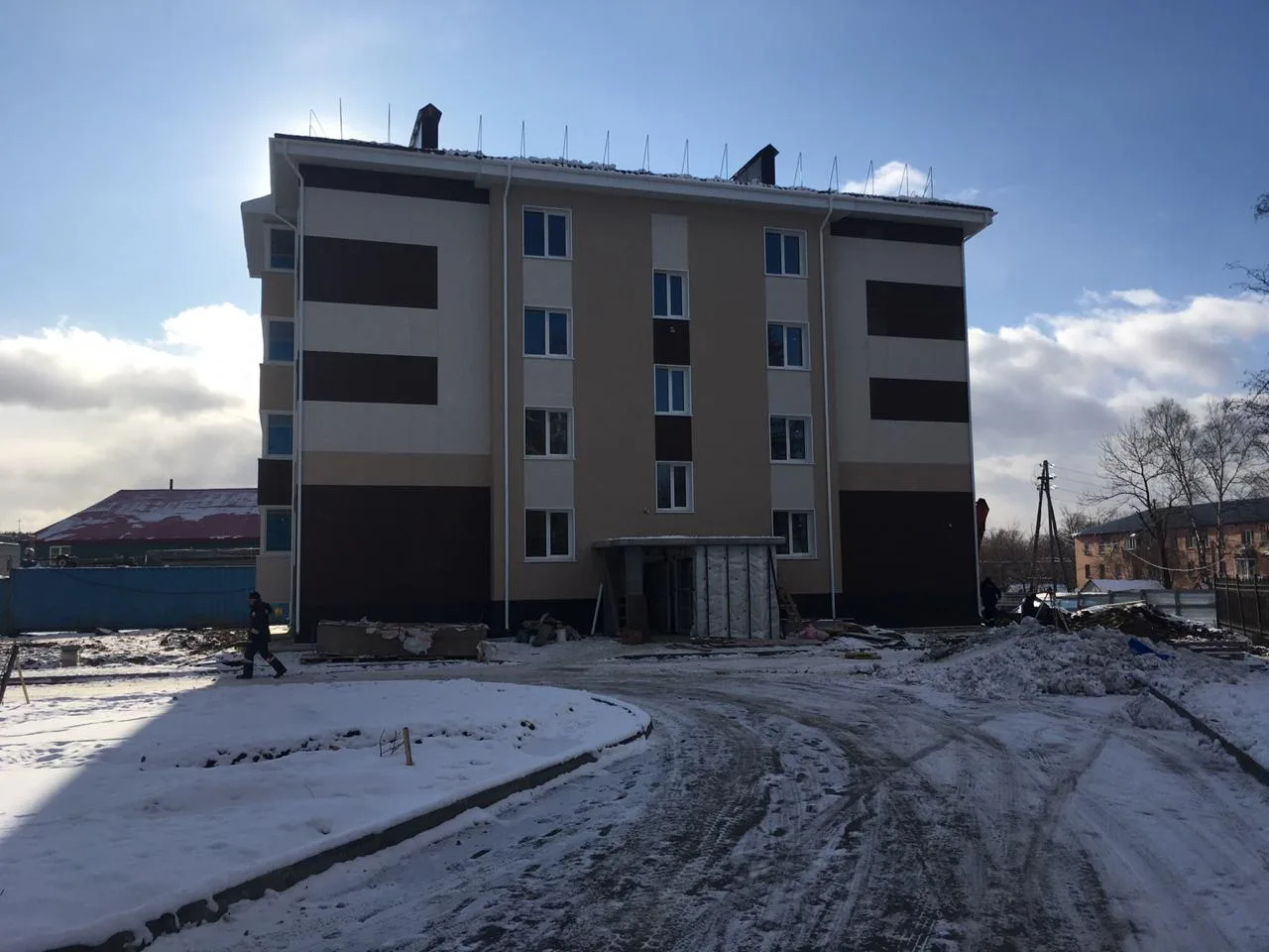 ЖК по адресу г. Долинск, ул Вилкова