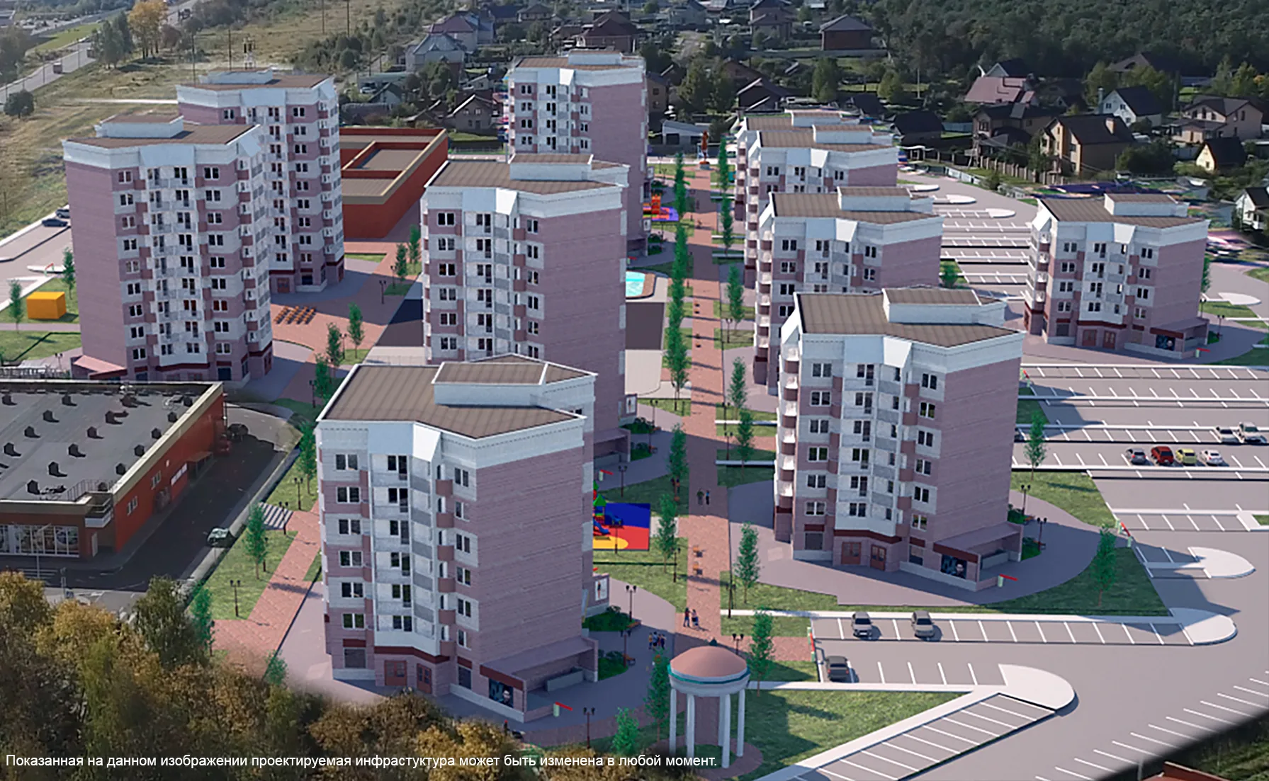 ЖК по адресу Северное Сияние