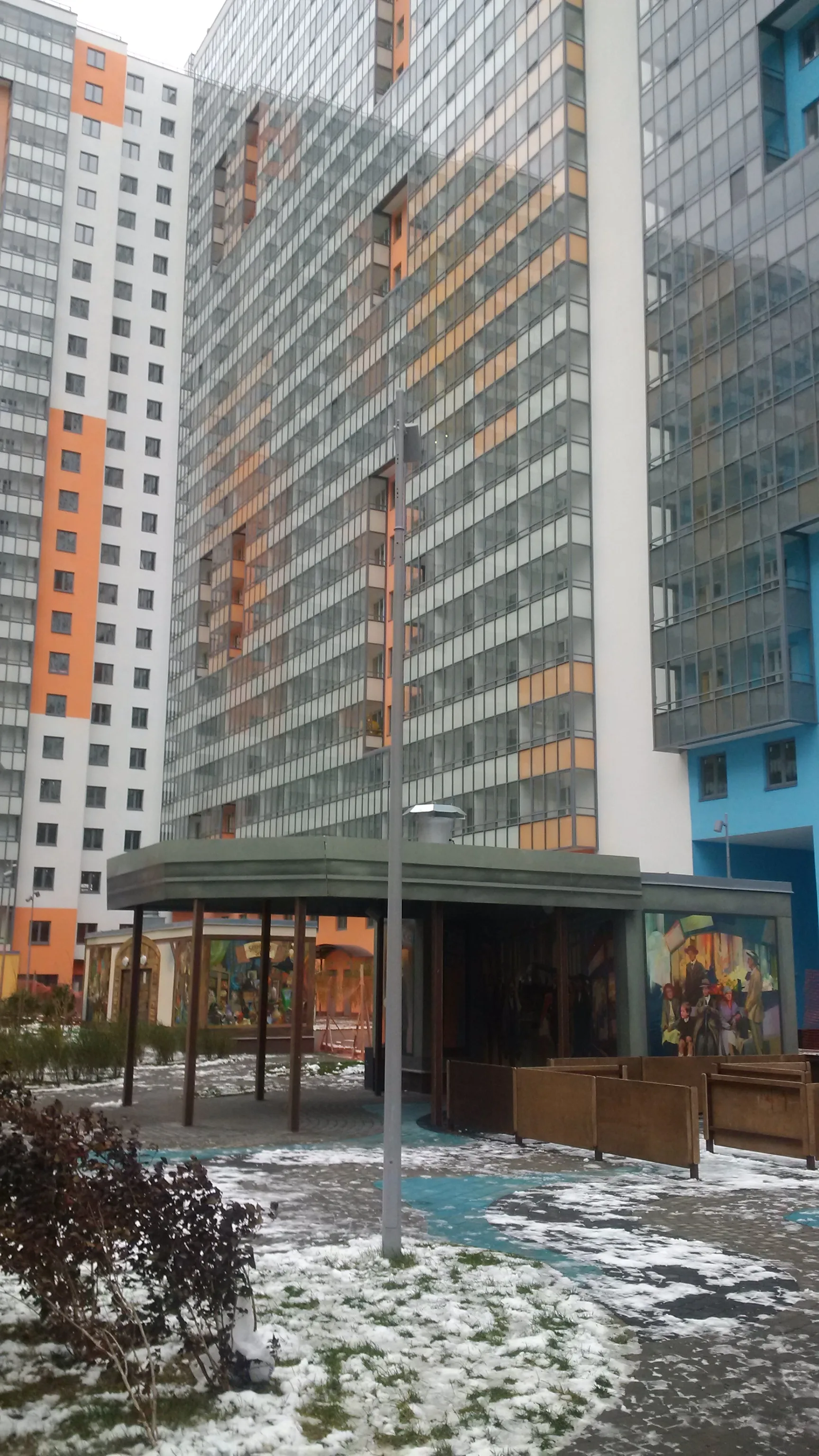 ЖК по адресу г. Санкт-Петербург, пригородный участок 23 (Пересечение Шуваловского пр. и Парашютной улицы)(участок 1)