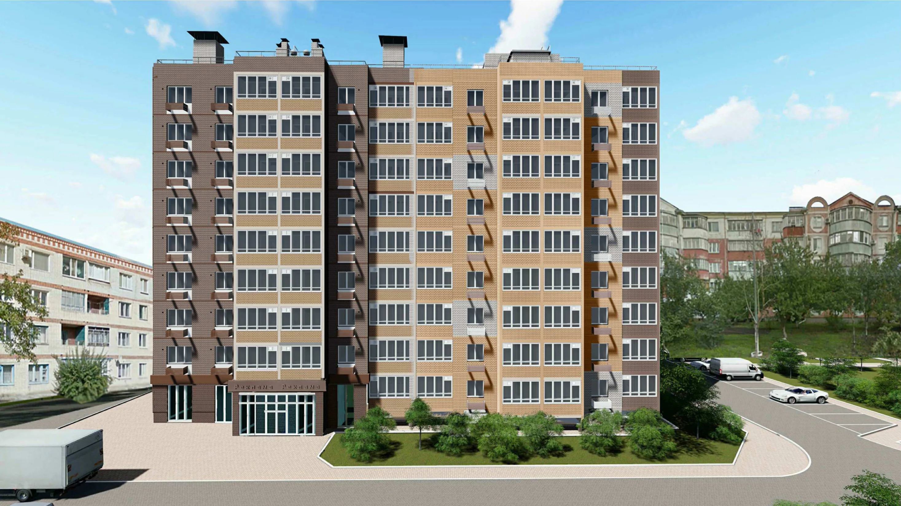 ЖК по адресу пгт. Разумное, улица Бельгина, д. 10а I очередь