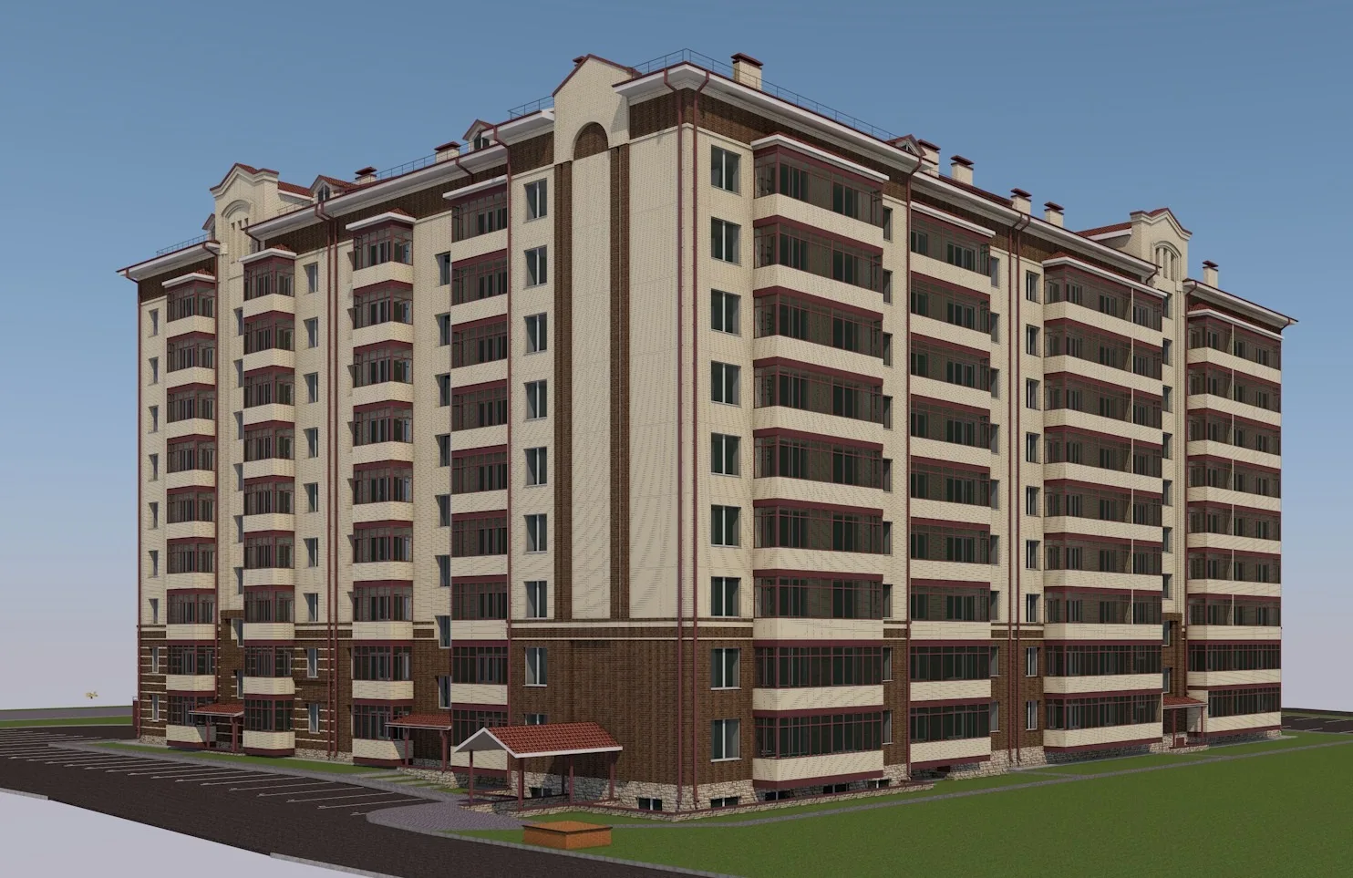 ЖК «Город Абакан, II жилой район, Улица Некрасова, д. 37, блок-секция ВосяхXI-XIV»