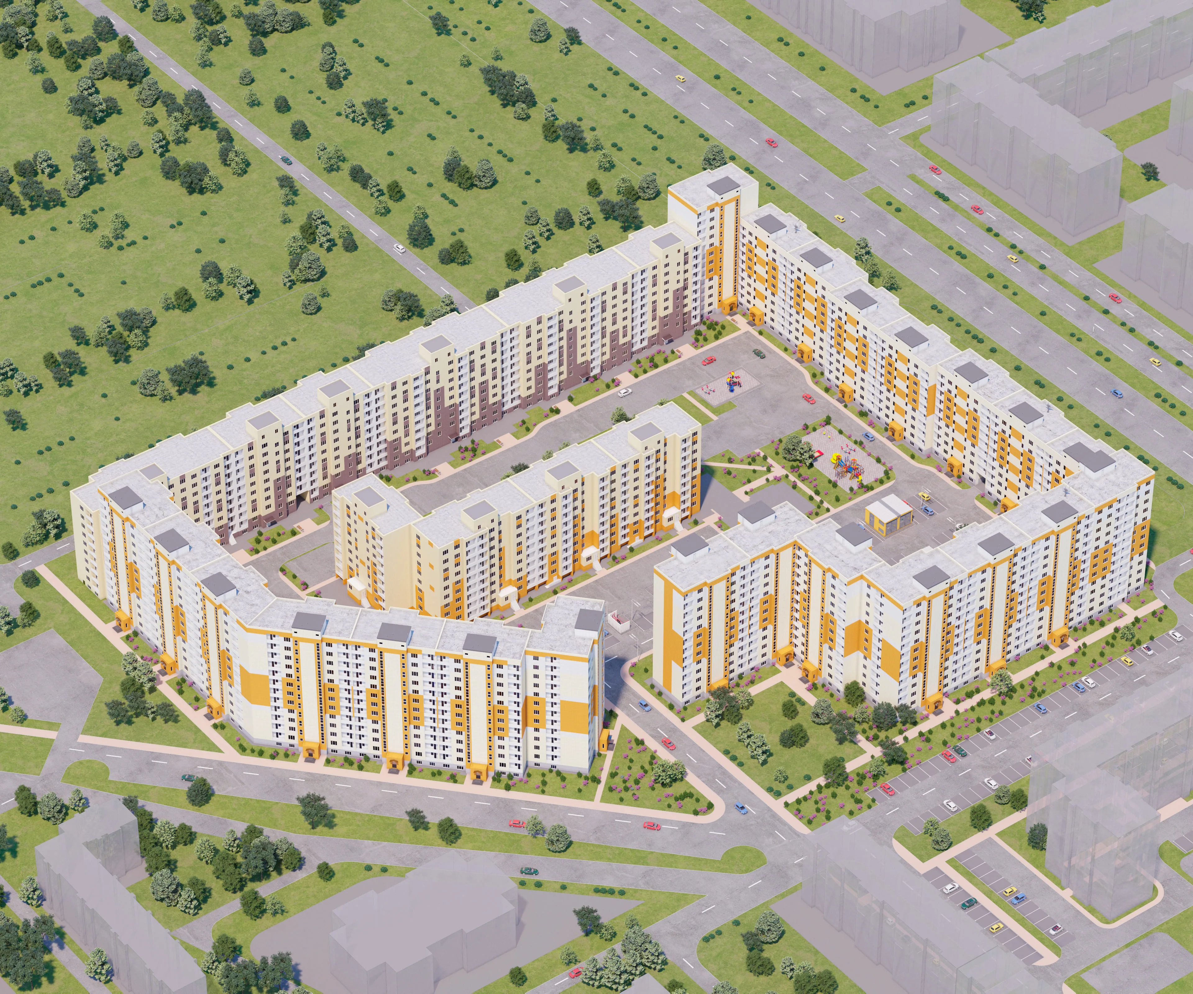 ЖК по адресу г. Тверь, бульвар Гусева, д. 46, блок-секция 11