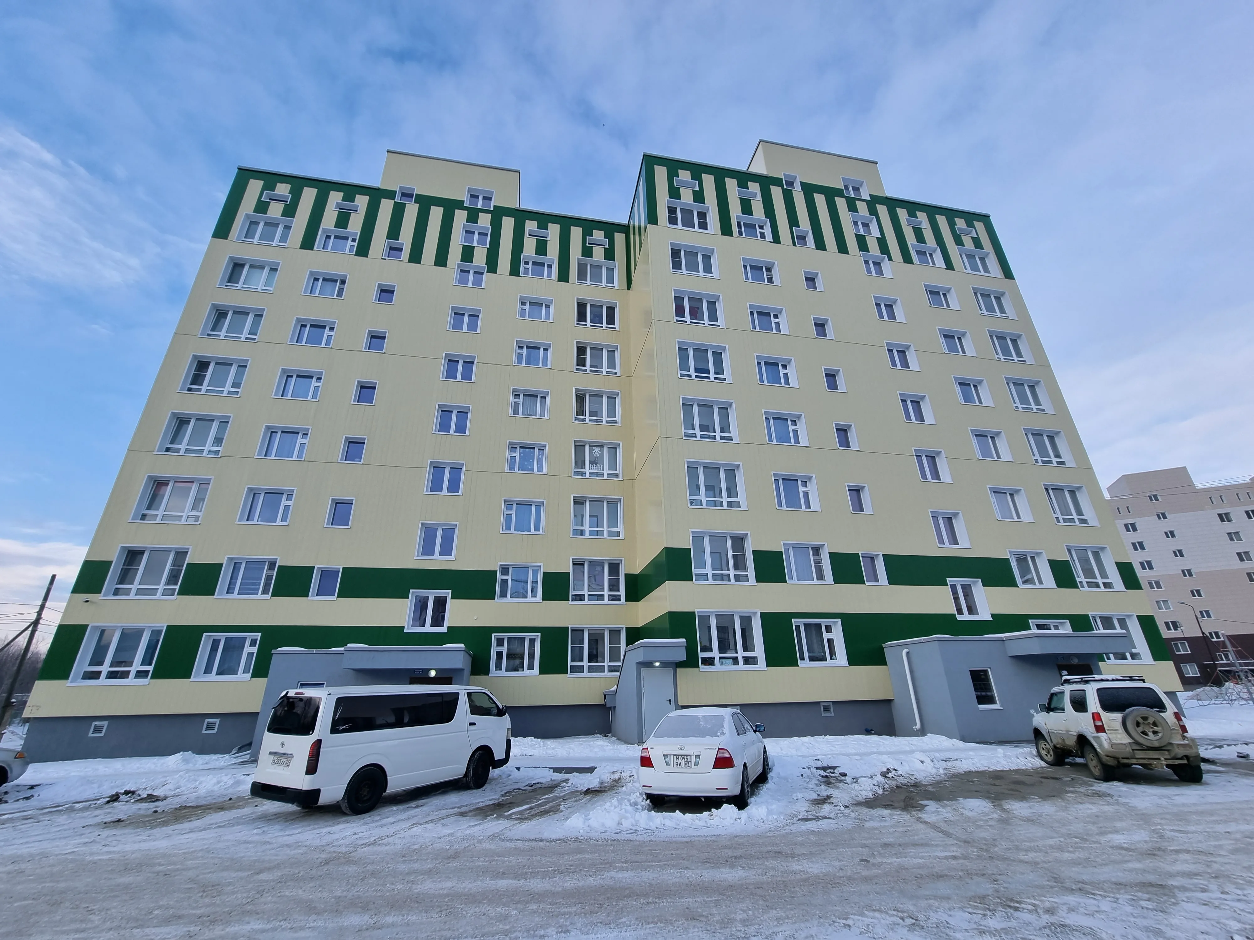 ЖК «Многоквартирный жилой дом на улице Науки в Ново Александровск г Южно Сахалинска»