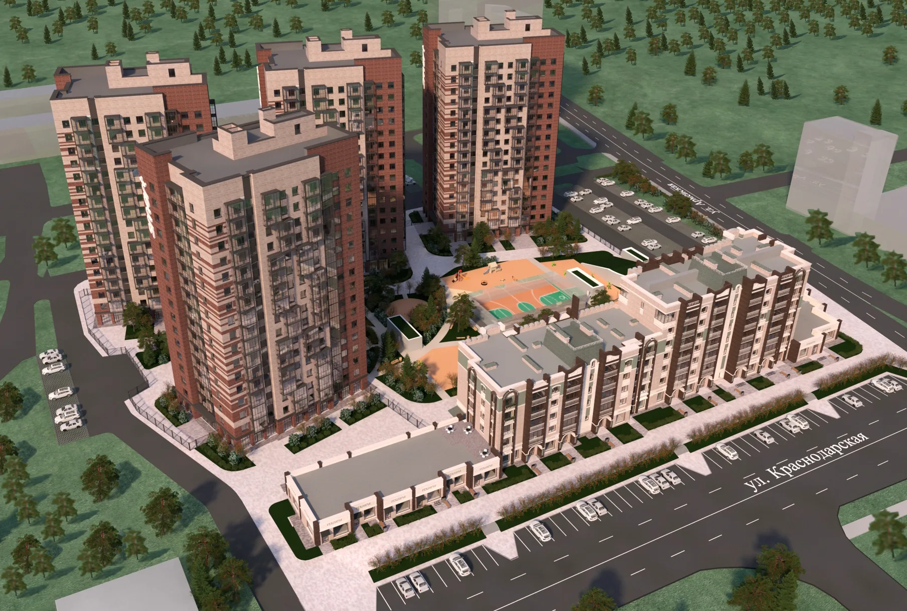 ЖК «Арбанsmart На Краснодарской»