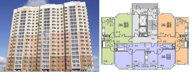 ЖК по адресу г. Красноармейск, ул Морозова, д. 16