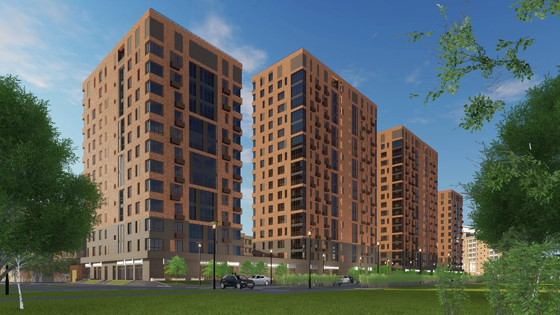 ЖК по адресу Комарова