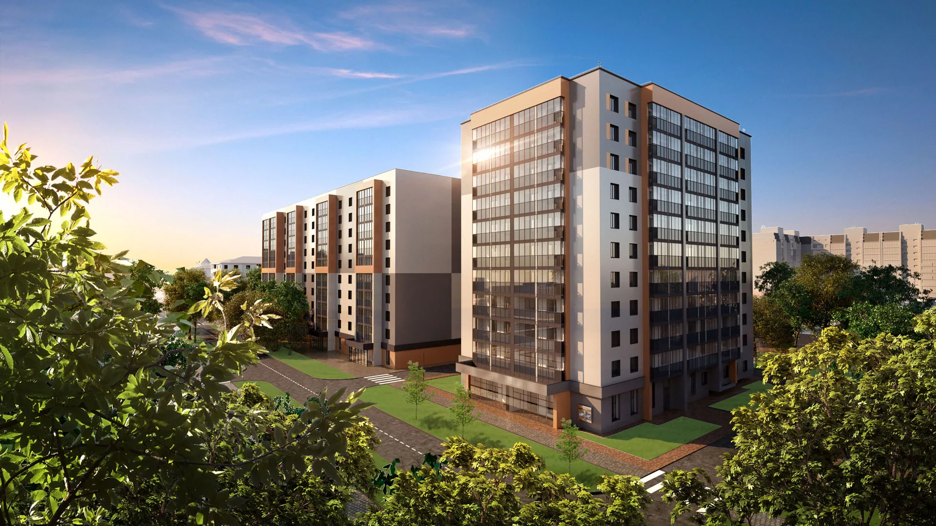 ЖК «Жилой дом со встроенными нежилыми помещениями по ул Максимова Блок 3»