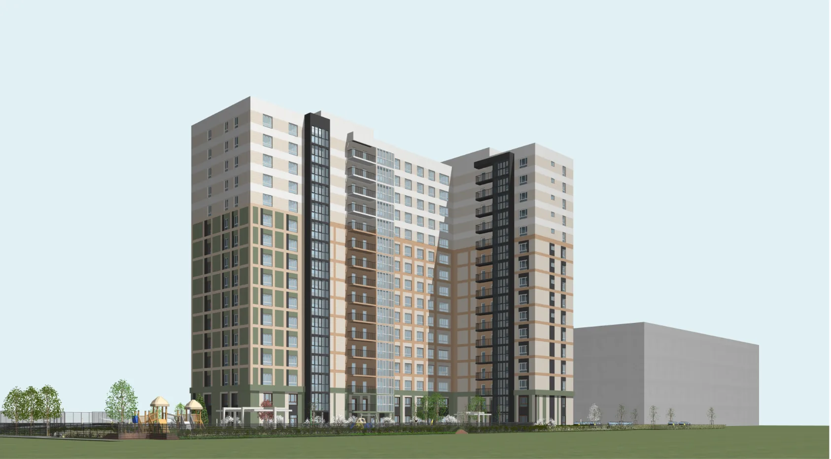 ЖК по адресу г. Хабаровск, ул Ворошилова, д. 2А