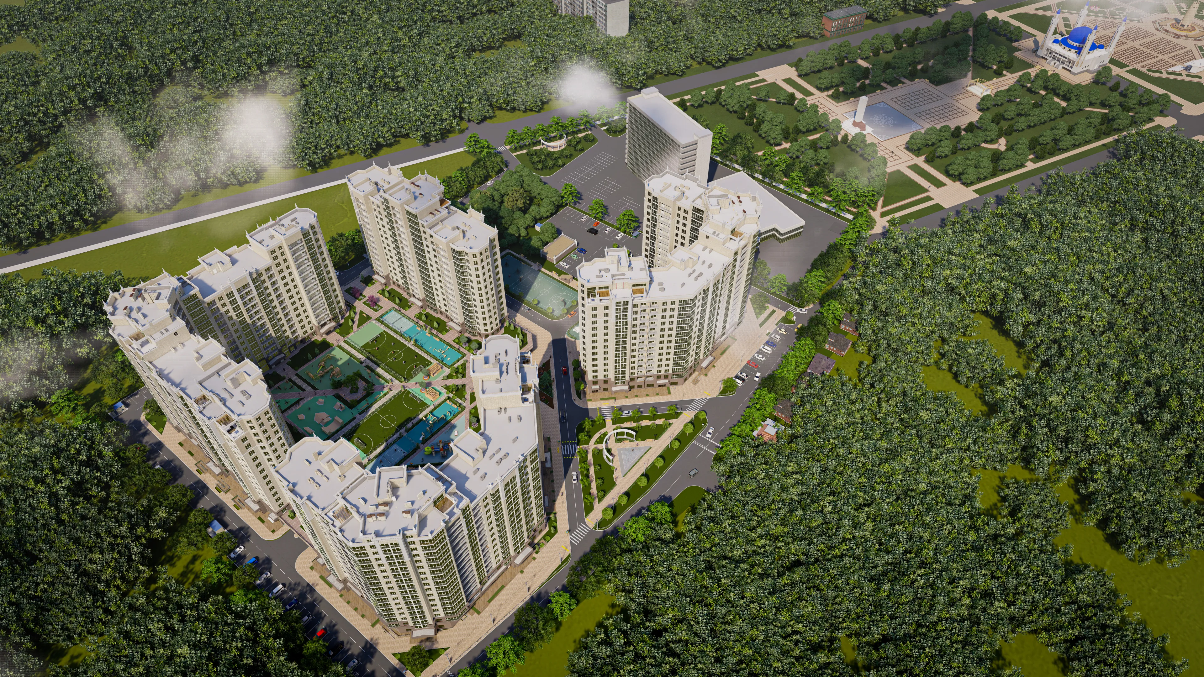 ЖК по адресу г. Майкоп, ул Пирогова, д. 4