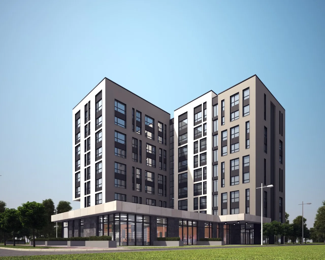 ЖК по адресу г. Новосибирск, ул Сухарная