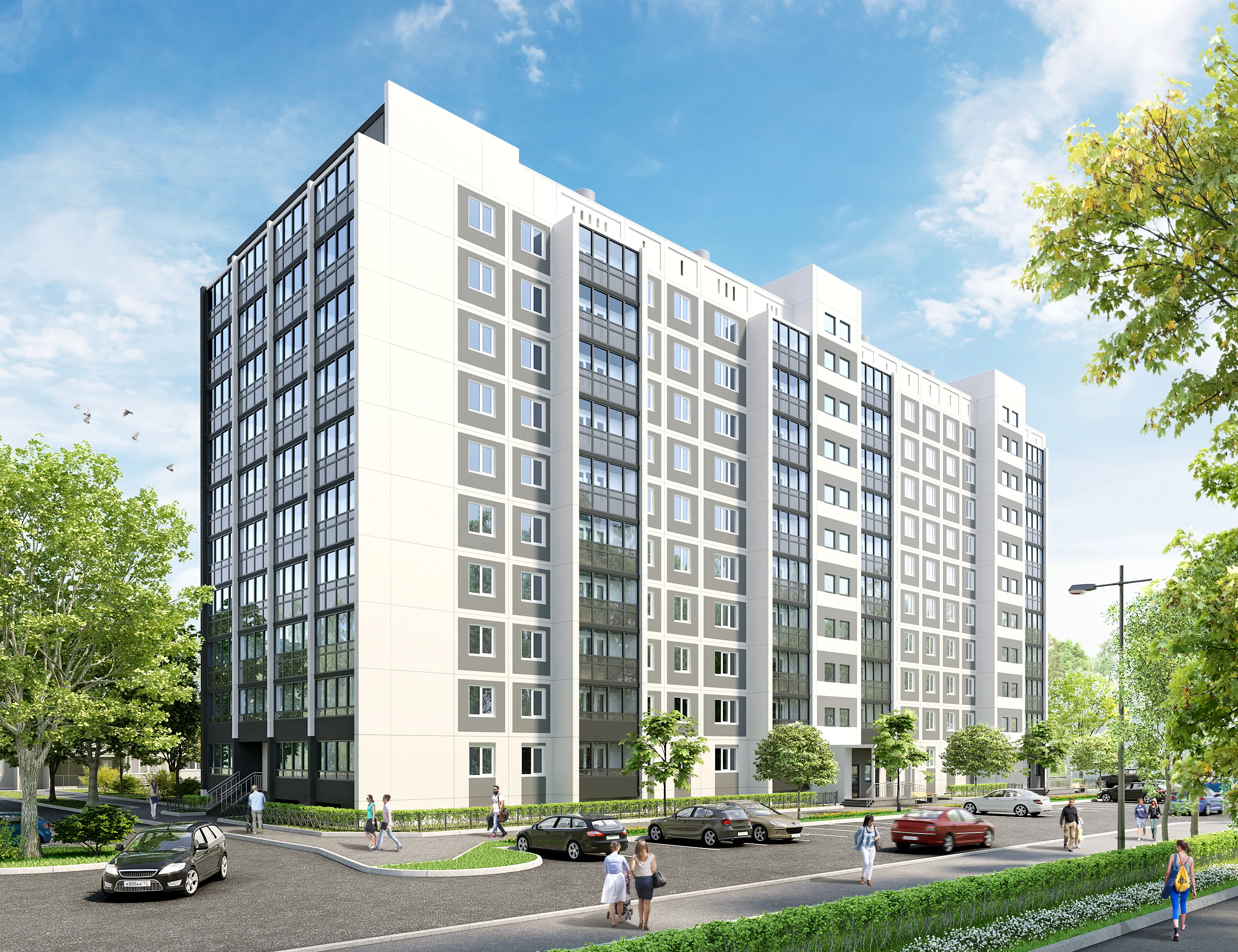 ЖК по адресу Город Челябинск, Улица Чайкиной