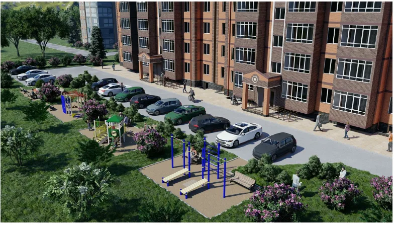 ЖК по адресу город Лермонтов, ул Патриса Лумумбы