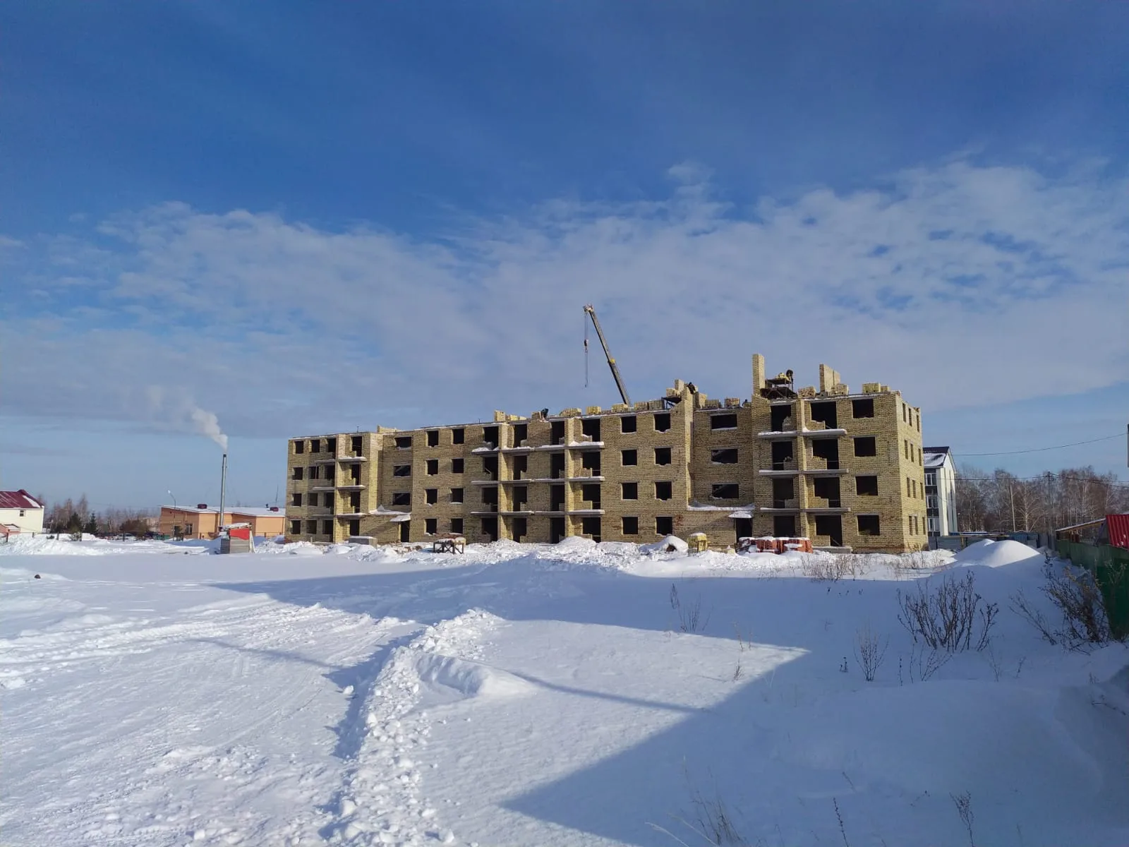 ЖК по адресу с. Раевский, улица Янаульская, д. 1, корпус В