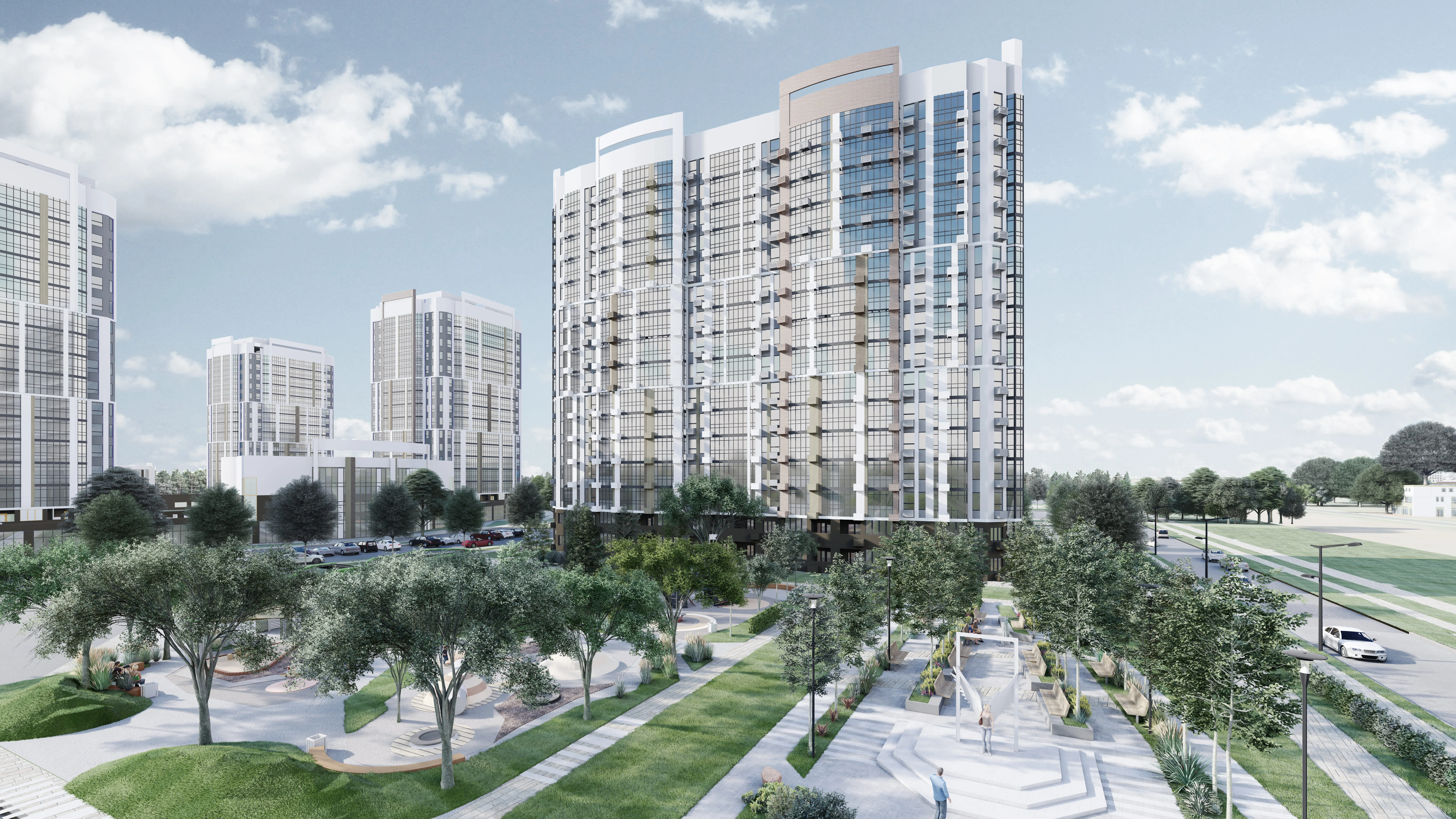 ЖК по адресу г. Краснодар, ул 3-я Трудовая, д. 1/14, корпус 1