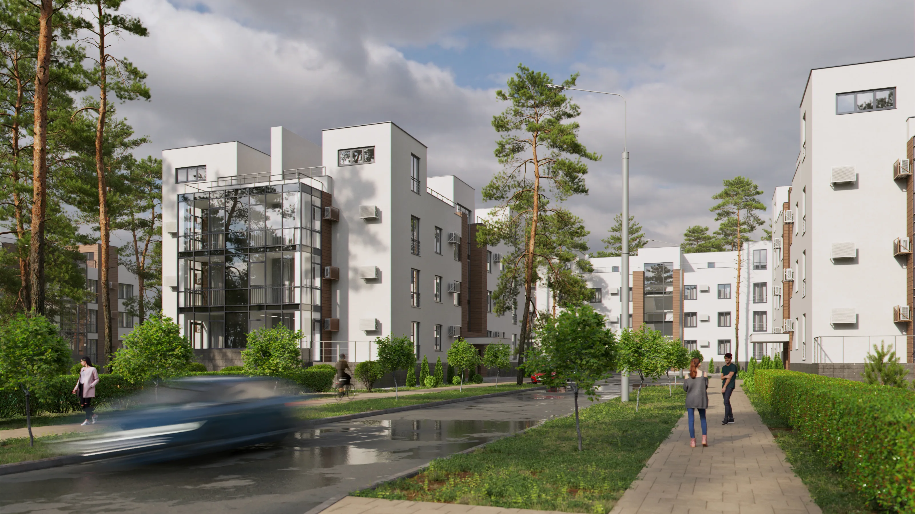 ЖК по адресу п. Шуберское, Микрорайон Молодежный, д. 7