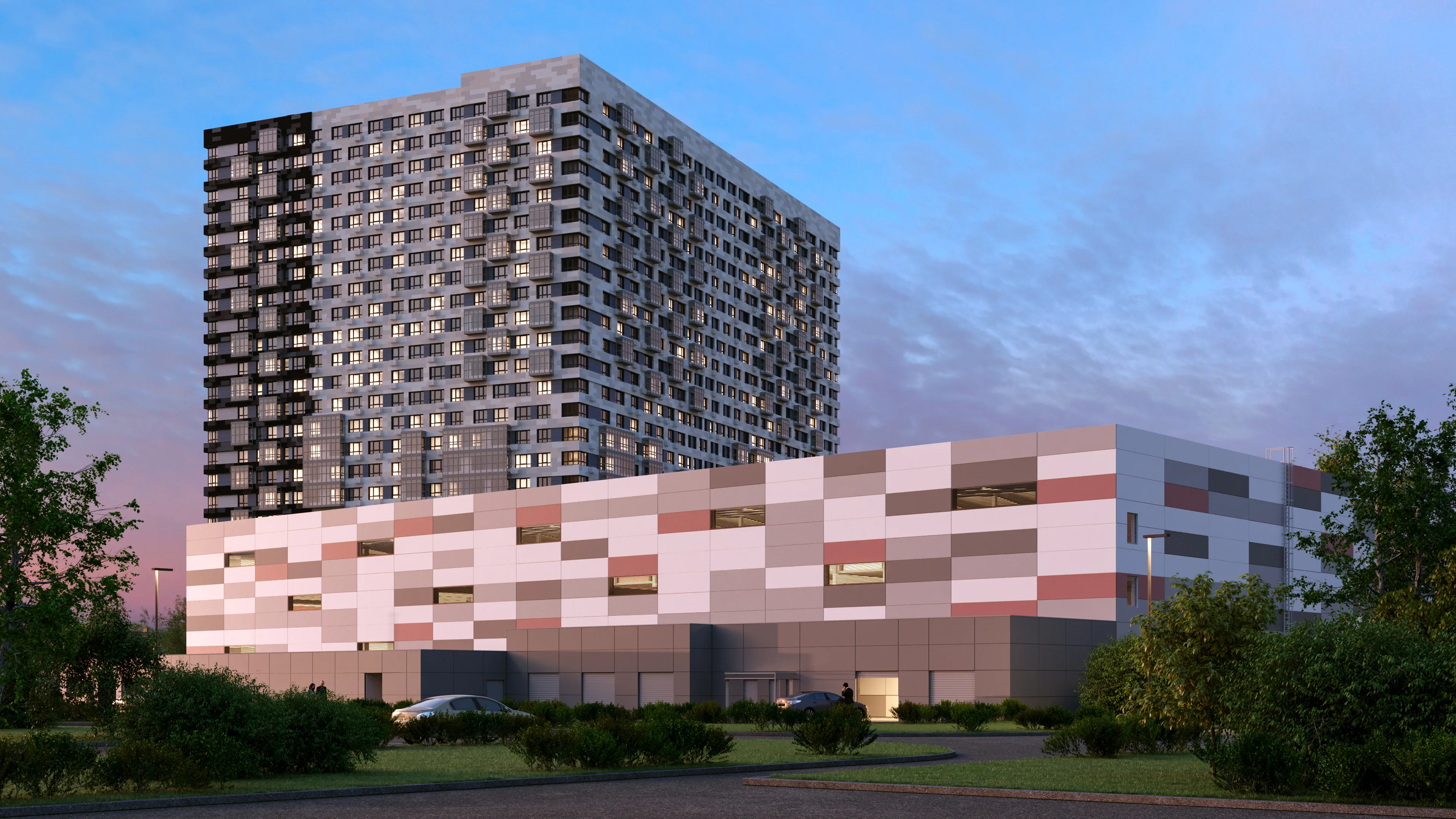 ЖК по адресу г. Люберцы, ул 8 Марта