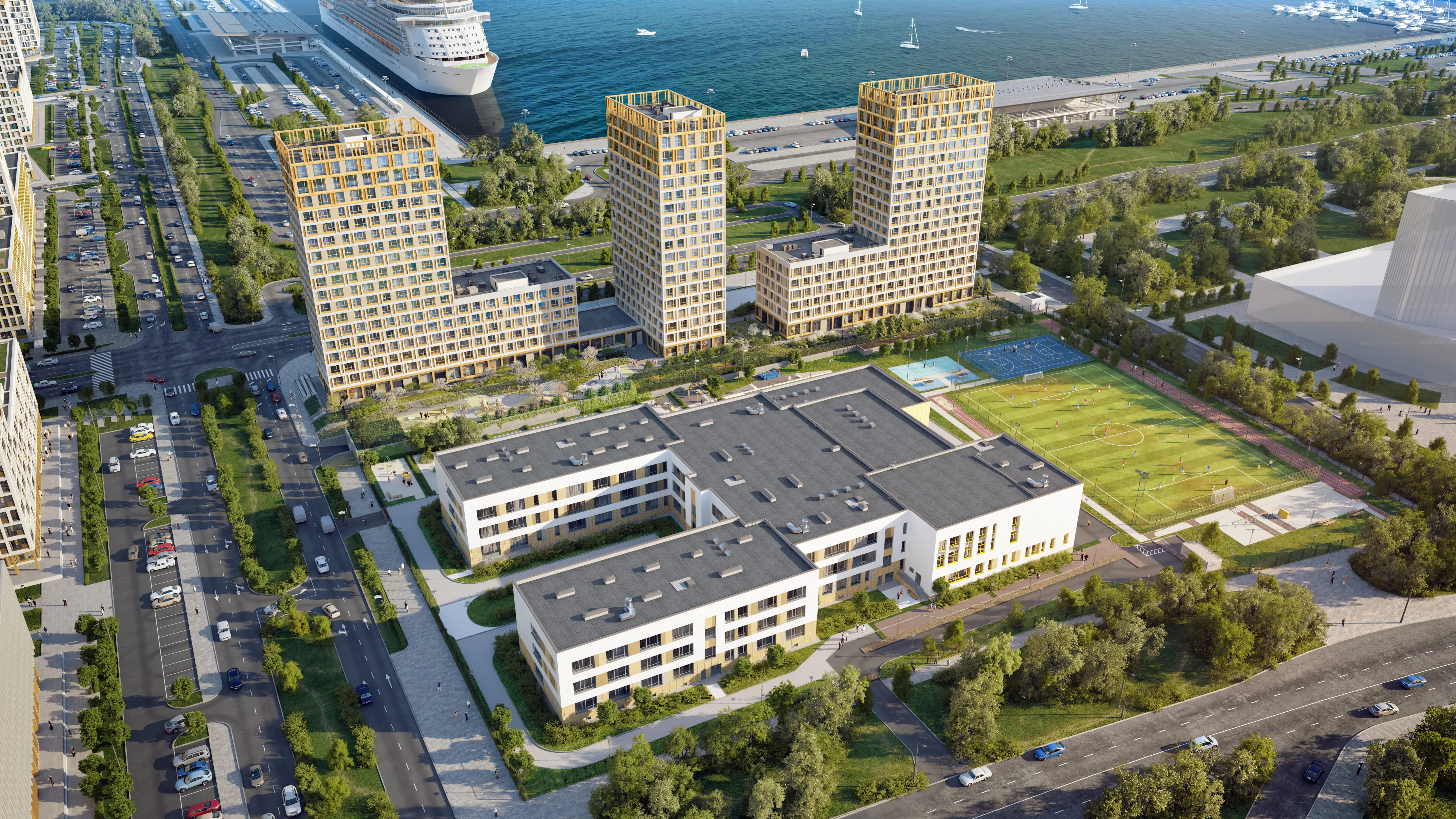 ЖК «Glorax Premium Гребной канал»