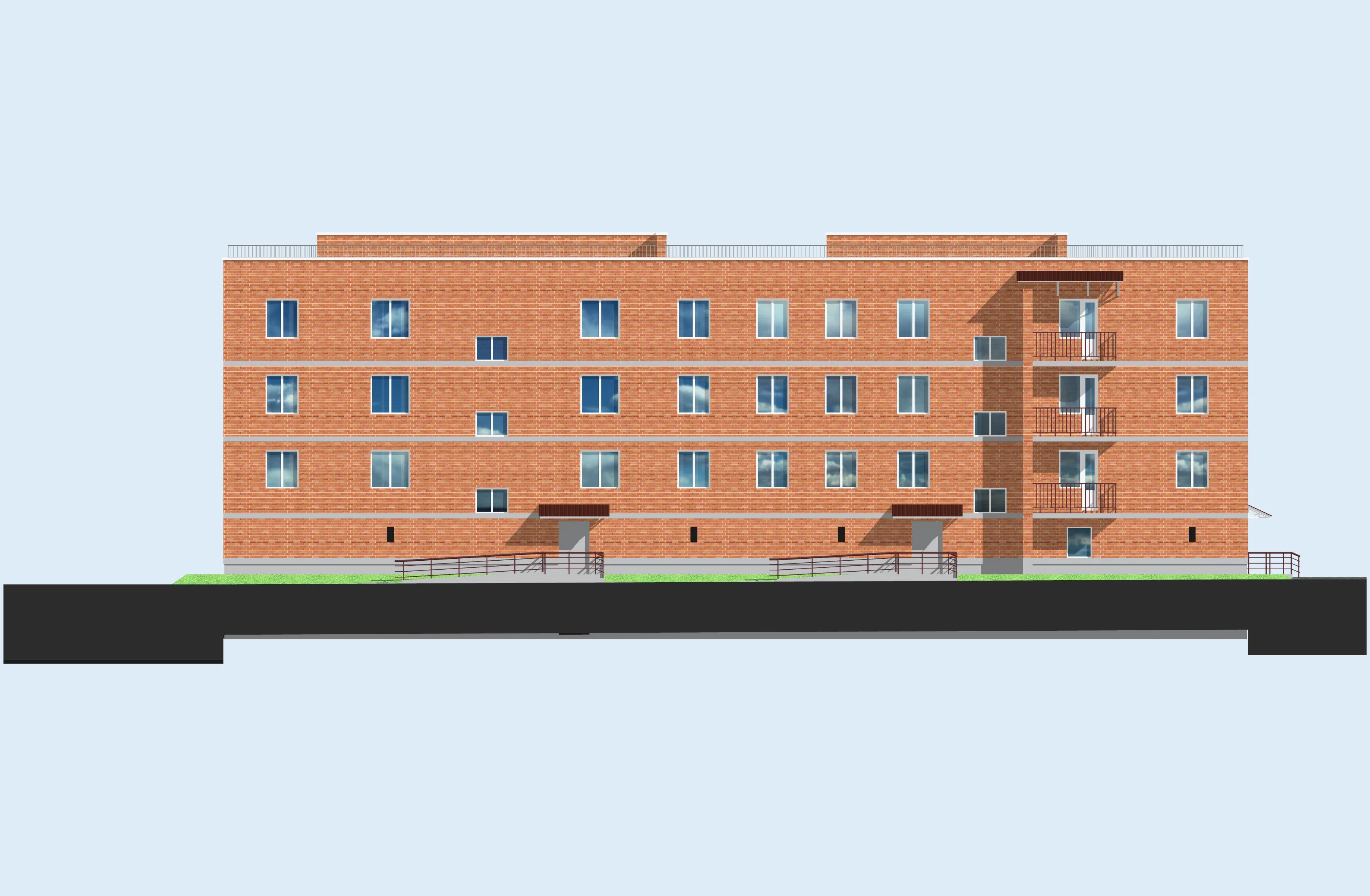 ЖК по адресу пгт. Чернышевск, ул Первомайская, д. 23Б