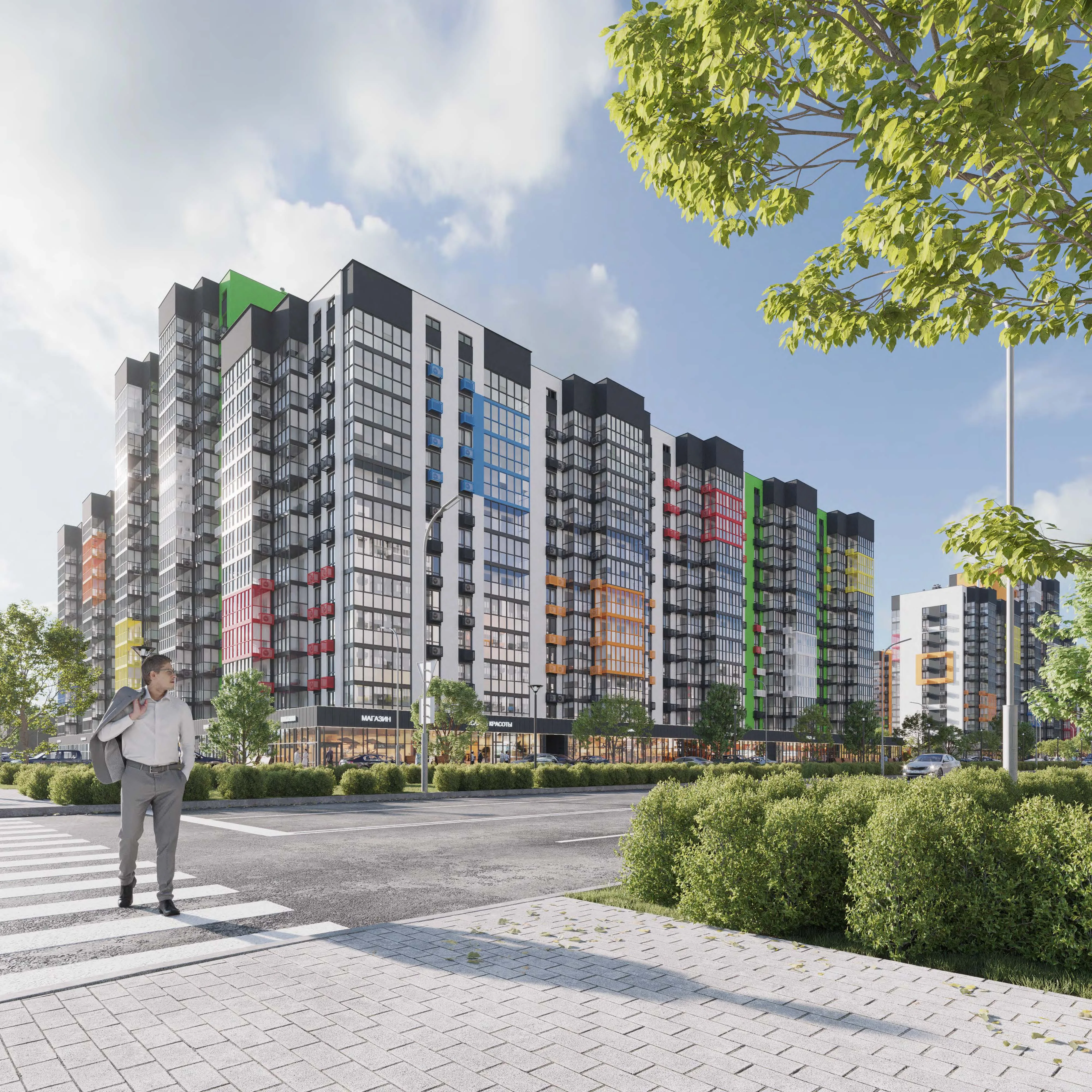 ЖК «Стр75гСпутник Радужные дворыСХТермодом»