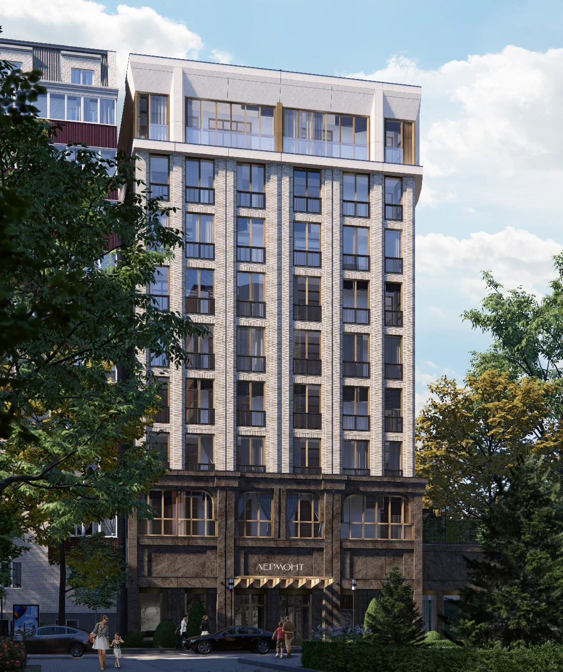 ЖК по адресу Лермонт