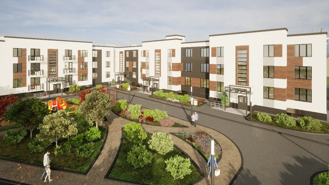 ЖК по адресу г. Коммунар, ул Строителей, д. 38, корпус 1