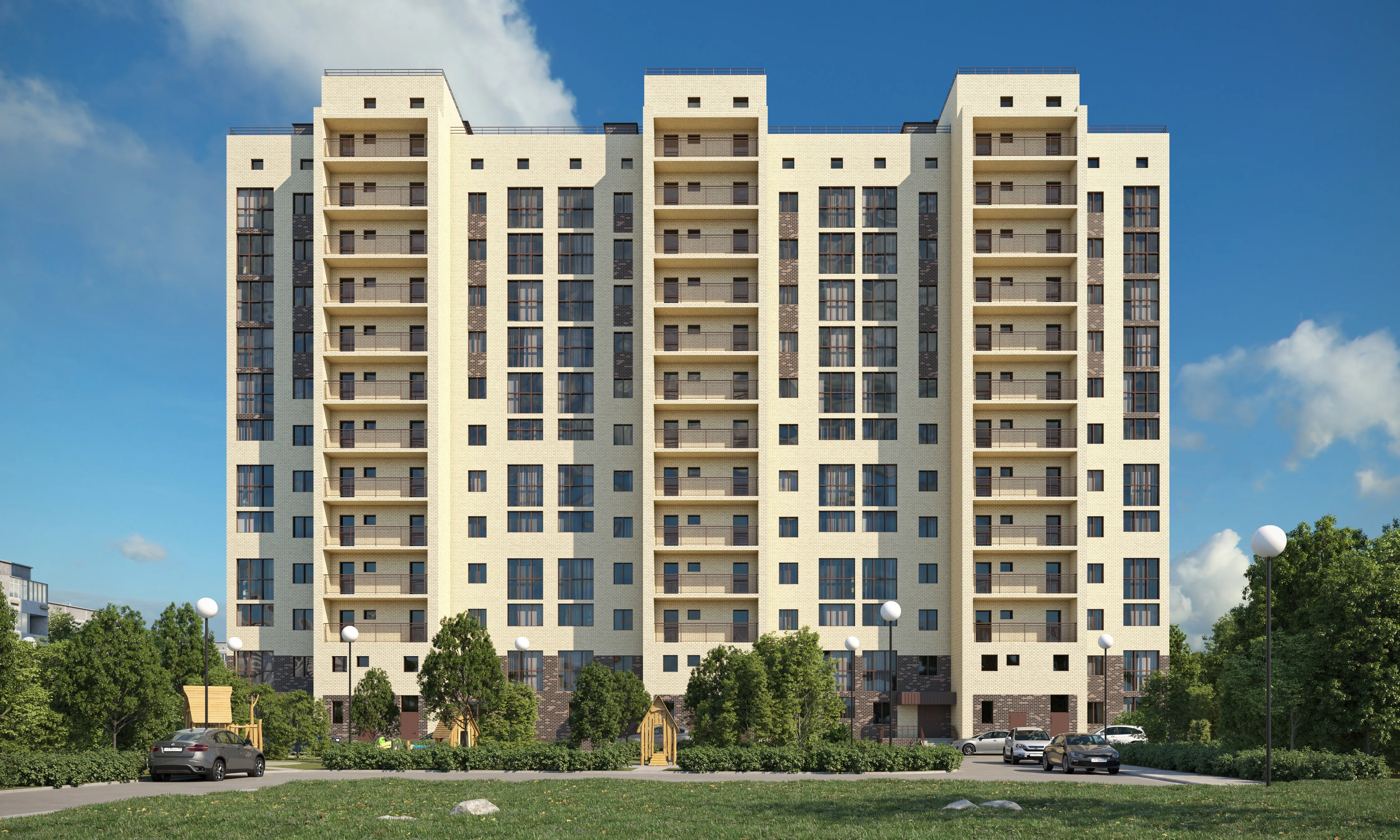 ЖК по адресу г. Павловский Посад, ул Южная