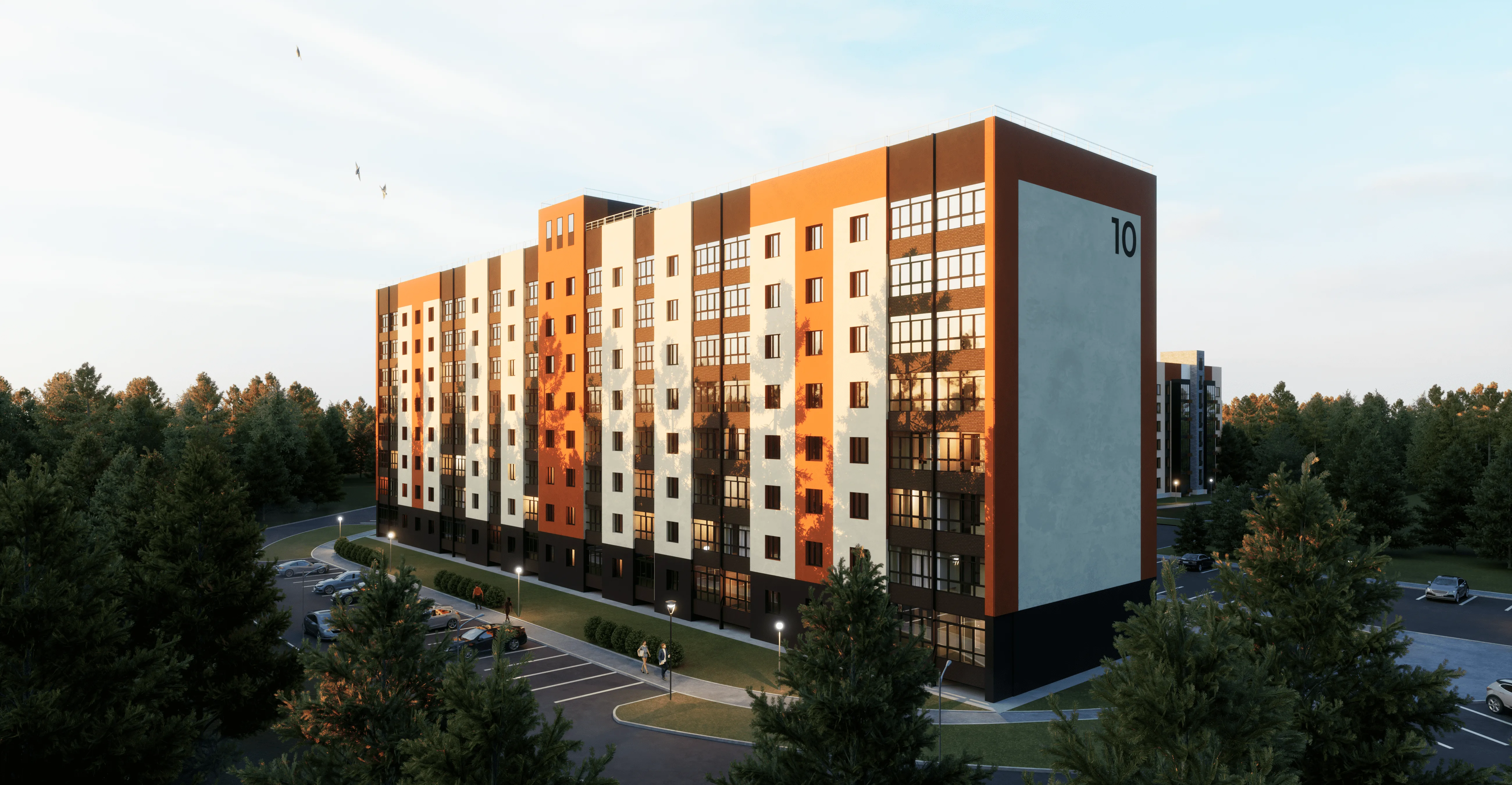 ЖК по адресу п. Заклязьменский, д. 10