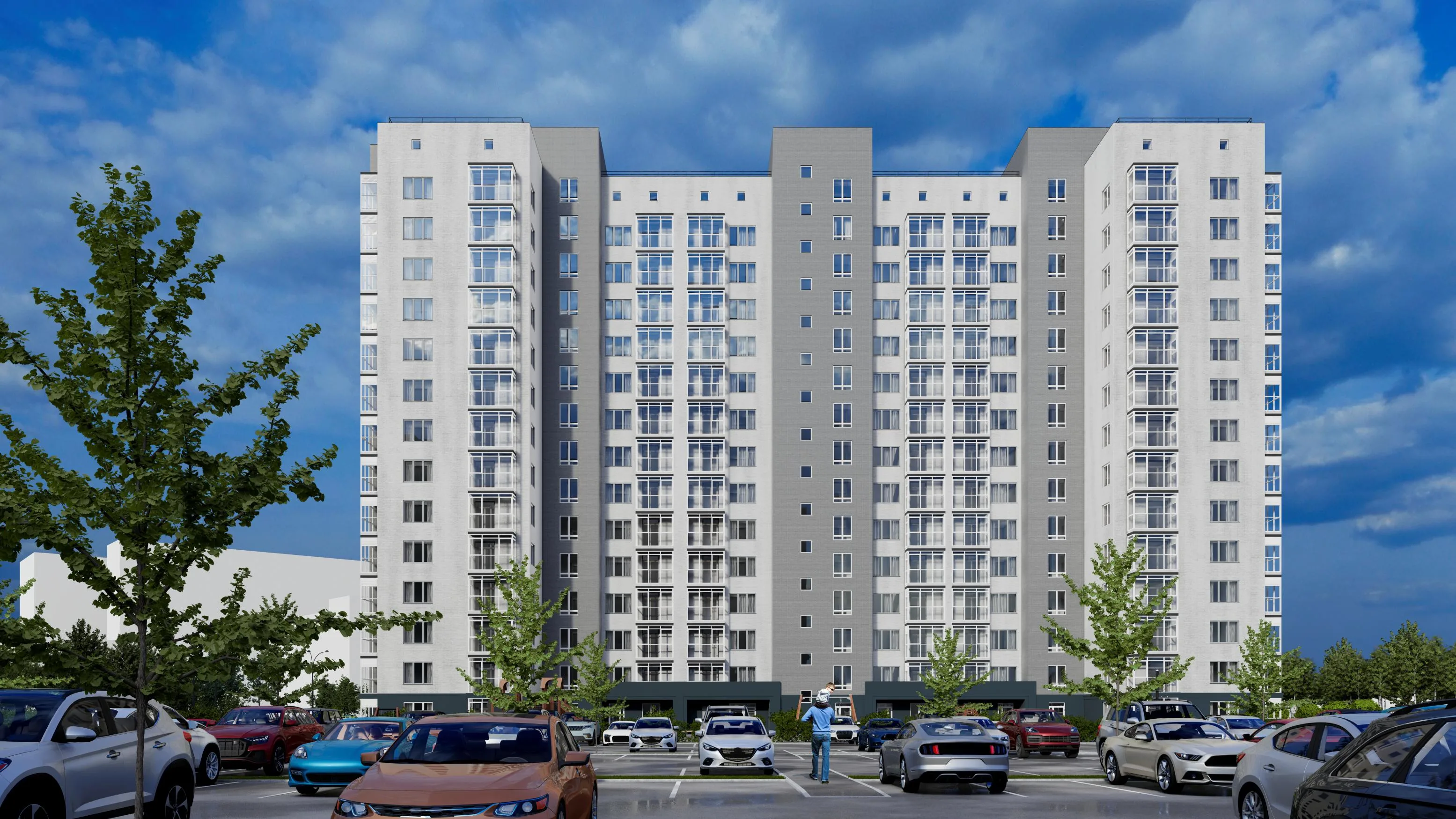 ЖК по адресу город Тюмень, улица Ветеранов труда, д. 9а, корпус 4